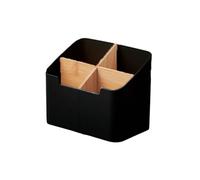 ZEPFJHE Texture Bamboos Moderne Boîte De Rangement Bureau En Plastique Organisateurs Multi-compartiments Pour Les Accessoires Papeterie Home Office Utiliser Les Organisateurs En Plastique