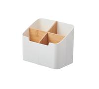 ZEPFJHE Texture Bamboos Moderne Boîte De Rangement Bureau En Plastique Organisateurs Multi-compartiments Pour Les Accessoires Papeterie Home Office Utiliser Les Organisateurs En Plastique
