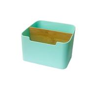 ZEPFJHE Texture Bamboos Moderne Boîte De Rangement Bureau En Plastique Organisateurs Multi-compartiments Pour Les Accessoires Papeterie Home Office Utiliser Les Organisateurs En Plastique