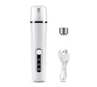 ZEPFJHE Tondeuse à ongles rechargeable pour chiens et chats - Fonctionnement silencieux - Tête de meulage remplaçable pour divers animaux domestiques - Utilisation domestique