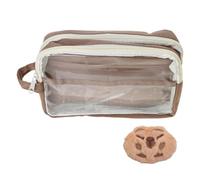 ZEPFJHE Trousse à crayons avec motif animal de dessin animé - Grande capacité - Joli sac à crayons gel - Fournitures scolaires et de bureau - Porte-Capybara de grande capacité pour l'école, Ensemble 2