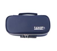 ZEPFJHE Trousse à crayons en toile avec 4 compartiments - Grande capacité - Trousse à crayons multicouche pour étudiants, adolescents et adultes - En tissu Oxford, b