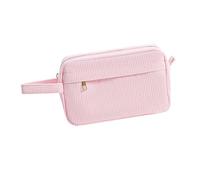 ZEPFJHE Trousse à crayons en velours côtelé de grande capacité pour stylos, pochettes esthétiques, organiseurs de bureau pour étudiant, style coréen, grande capacité, a