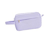 ZEPFJHE Trousse à crayons en velours côtelé de grande capacité pour stylos, pochettes esthétiques, organiseurs de bureau pour étudiant, style coréen, grande capacité, violet