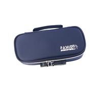 ZEPFJHE Trousse à crayons haute capacité avec combinaison 4 sections en toile Trousse à crayons Trousse de voyage Trousse à cosmétiques 21,5 x 7 x 11 cm Grande capacité, b