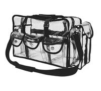 ZEPFJHE Trousse de maquillage en PVC pour femme - Grande capacité - Pour voyage, maison, Comme décrit.