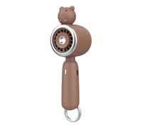 ZEPFJHE Ventilateur brumisateur avec brumisation, petit pulvérisateur d'eau portable rechargeable, refroidissement à la main, ventilateur de voyage à 3 vitesses