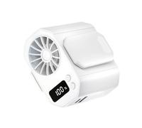 ZEPFJHE Ventilateur Portable À Vitesse Réglable À 100 Degrés Flux d'air Puissants Texture ABS Rechargeable De 4000 MAh pour Activités Intérieures Et Extérieures Ventilateur Taille Voyage