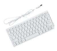 ZEPFJHE Wireds Clavier miniature USB 78 Design fin pour ordinateur portable PC ergonomique et portable