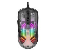 ZEPFJHE XYH10 Souris de jeu Effet de lumière 6 vitesses DPI Réglage USB Mute Office Mouse