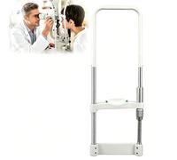 ZephPerton Mentonnière Pour Instruments Optiques, Support Frontal Pour Lentraînement Visuel | Hauteur Réglable De 0 À 95 Mm, Plateau Incurvé Et Support Stable, Antirouille Et Durable, Pour Centre