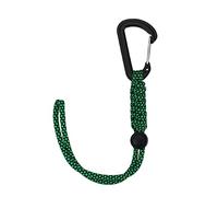 Zephylix Atrovirens Cordon enroulé rétractable avec boucle de sac à dos, cordon extensible, laisse de téléphone, porte-clés, mousqueton, crochets de sac, accessoires d'extérieur