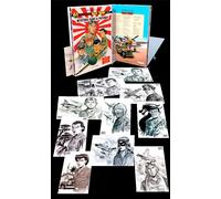 ZEPHYR Buck Danny (classic) - fourreau tome 4 + 10 petits ex-libris