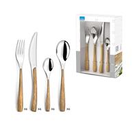 ZEPHYR Ménagère Coffret de 24 couverts AMEFA Hêtre