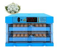 ZephyrGlow Couveuse Oeuf Automatique avec Miroeuf Intégré, Contrôle de la Température et Retournement Automatique - Incubateur pour Une Incubation Professionnelle,128Egg