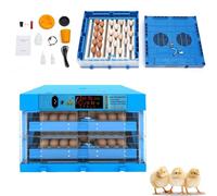 ZephyrGlow Couveuse Oeuf Automatique avec Système d'Auto-Renversement, Contrôle de la Température et, Couveuse Oeuf Automatique pour Une Incubation avec Confiance,128Egg