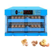 ZephyrGlow Incubateur Oeuf Automatique avec Retournement Automatique des Oeufs, Contrôle de la Température et - Couveuse Oeuf Automatique pour Une Incubation avec Confiance,128Egg