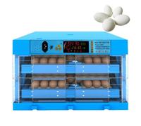 ZephyrGlow Incubateur Oeuf Automatique avec Système d'Auto-Renversement, Contrôle de la Température et - Couveuse Oeuf Automatique pour Une Incubation Rapide,128Egg