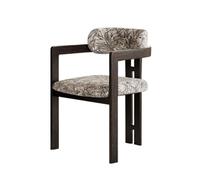 Zephyria Chaises de Salle à Manger, Chaises de Salle à Manger en Bois Massif, fauteuils rétro de Style Chinois avec Dossier,Sièges de Cuisine Confortables pour Les Repas de