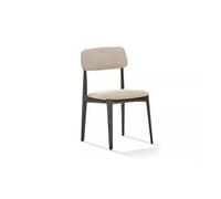 Zephyria Chaises de Salle à Manger, Chaises de Salle à Manger en Bois Massif, Style Nordique Moderne, en Coton et Lin, for la Maison et Le Bureau,Sièges de Cuisine Confortables pour Les Repas de