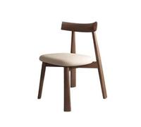 Zephyria Chaises de Salle à Manger, Chaises de Salle à Manger Nordiques en Bois Massif, Style rétro, for la Maison et Le café, minimalistes,Sièges de Cuisine Confortables pour Les Repas de(White)