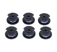 ZephyVita Lot de 6 cordeuses de rechange pour corde en nylon ABS, réglage de 18/24/40 V, tondeuse électrique sans fil, matériau de qualité supérieure