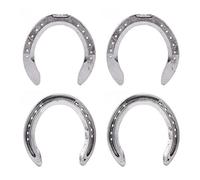 ZephyVita Lot de 6 fers à cheval durables en alliage d'aluminium, accessoire fiable pour monter à cheval, ferme d'hippodrome