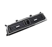 ZEPHYX Accessoires automatiques de couverture de calandre de panneau, for BMW, série 5 F10 523 525 535, sortie de ventilation de climatisation A/C centrale de voiture chromée Évent de sortie d'air (C