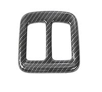 ZEPHYX Couvercle d'aération de climatiseur arrière, garniture de cadre de sortie AC, extérieur de voiture, for Jeep, for Compass 2017 2018 2019 2020, accessoires intérieurs Couvercle d'aération du tab