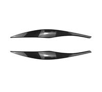 ZEPHYX for, for série 3 E90 E91 320I 330I 2005-2012 bande de garniture de phare avant autocollant de garniture de couverture de sourcil Autocollant de couverture de paupière(Carbon Fiber Pattern)