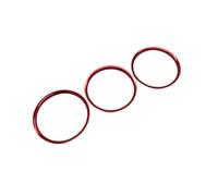 ZEPHYX Garniture d'anneau de sortie de ventilation de climatiseur de voiture, for Mazda MX-5 MX5, for Mazda 2 CX-3 CX3 RF ND, accessoires de voiture Couvercle d'aération du tableau de bord (Size : Ro