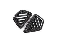 ZEPHYX LHD ABS 2 pièces Garniture de Couverture de décoration de Cadre de Sortie de climatisation de Tableau de Bord de Voiture, for BMW Série 5 G30 G38 2018 Style intérieur Couvercle d'aération du ta