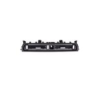 ZEPHYX Panneau de sortie de grille de ventilation de climatisation, première rangée, gauche, centre droit, for BMW, série 5 F10 F18 avec plaque chromée Évent de sortie d'air (Size : CENTER)