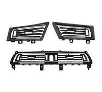 ZEPHYX Sortie de grille d'aération de climatisation avant gauche et centre droit avec plaque chromée, for BMW série 7 F02 730 735 745 750 Évent de sortie d'air