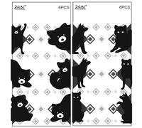 ZEPIQOR 12 Pcs Signets Magnétiques Signets chien Noir pour Femmes Signets Mignons pour Amoureux des chien Cadeaux Marqueurs de Page de Livre Magnétiques pour Enseignants Étudiants Amoureux des Livres