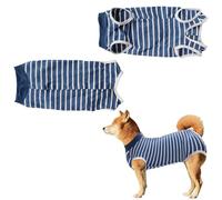 ZEPIQOR Dog Recovery Suit Protecteur de plaie Abdominale pour Chien Combinaison de récupération pour Chien Blessures après Chirurgie pour Les Petits Chiens Moyens mâles/Femelles (Taille L)