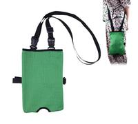 ZEPIQOR Sac pour poche sonde urinaire, Sac pour poche urinaire, Support de sac de drainage urinaire, Sac de drainage urinaire, Poche urine pour la maison, l'extérieur, fauteuil roulant Vert