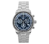 Zeppelin 100 Jahre Cadran Bleu Quartz Chronographe 50M Acier Z7680MB3 pour Homme