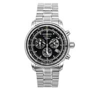 Zeppelin 100 Jahre Cadran Noir Quartz Chronographe 50M Acier Z7680MB2 pour Homme