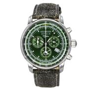 Zeppelin Montre 8680-4 Chronographe Cadran vert 100 Ans Homme
