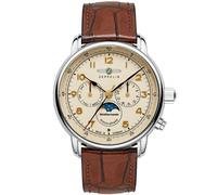 Zeppelin 100 Year Méditerranée Moonphase 96365 - Homme - 42 mm - Quartz - Verre minéral