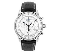 Zeppelin Montre chronographe 7680-1 Cadran argenté – Édition 100 ans