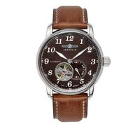 Zeppelin 7666-4 LZ127 Graf Cadran Marron Montre Automatique
