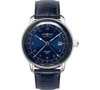 Zeppelin 7668-3 Los Angeles LZ126 Automatique GMT Mens Watch 43mm 5ATM