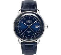 Zeppelin 7668-3 Los Angeles LZ126 Automatique Montre Homme GMT 43mm 5ATM