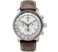Zeppelin 7680-1 100 ans Zeppelin Alarme Chronographe Montre Homme 42mm 5ATM