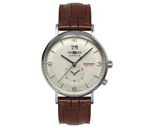 Zeppelin 8044-5 LZ 129 HINDENBURG Montre Quartz À Double Temps
