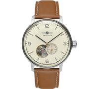 Zeppelin lz129 Hindenburg Montre Analogique Automatique avec Bracelet Cuir 8066-5n