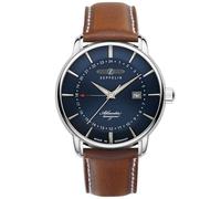 Zeppelin 8442-3 Atlantic GMT Montre Homme 40mm 5ATM