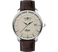 Zeppelin 8460-5 Montre automatique pour homme Atlantic Braun/Beige
